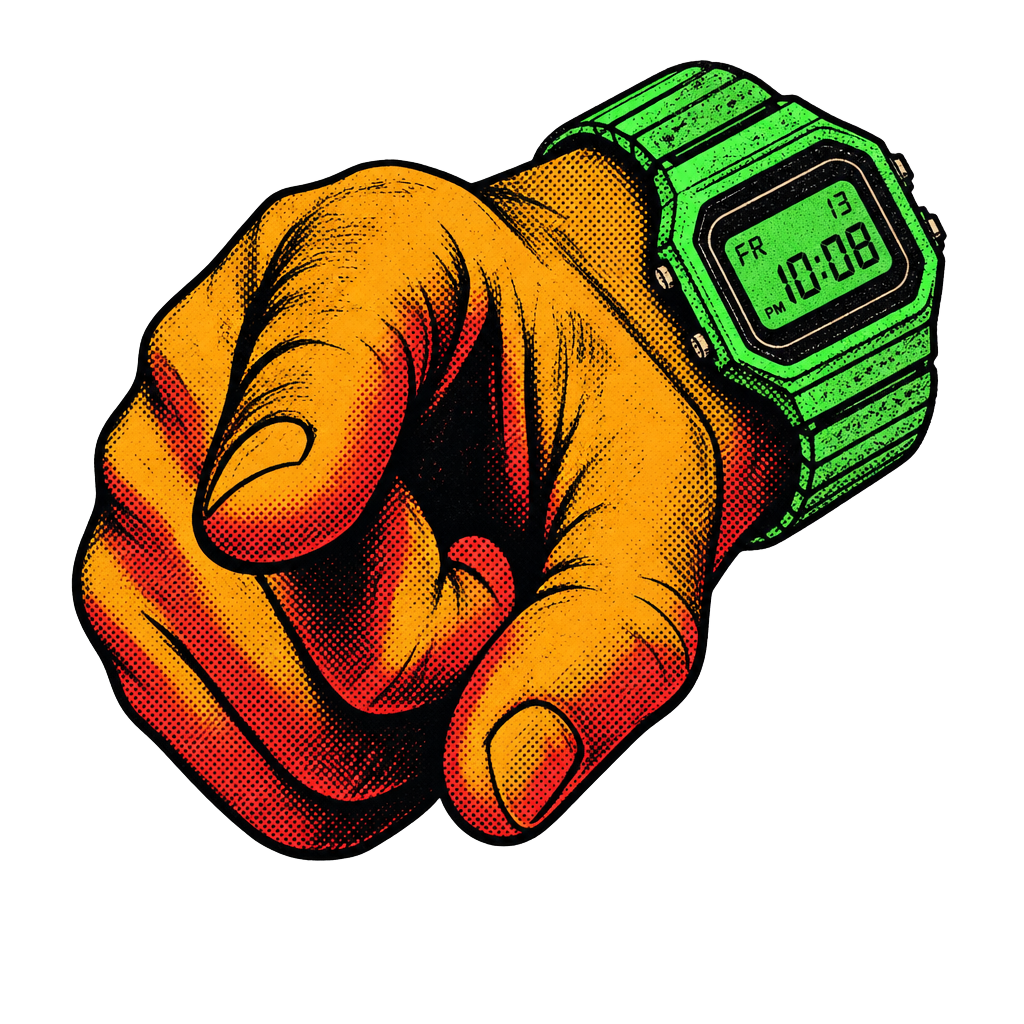 Pointing hand recruiting you