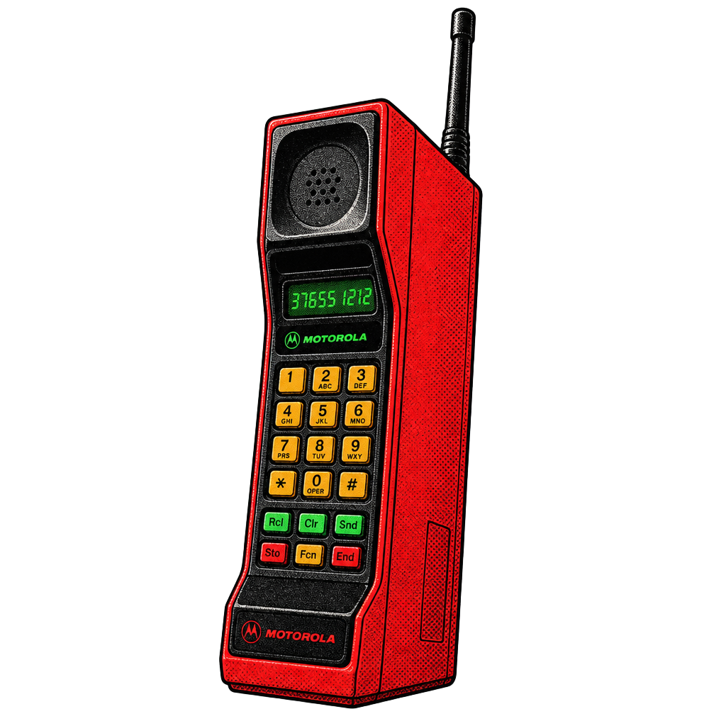 Retro Motorola brick phone